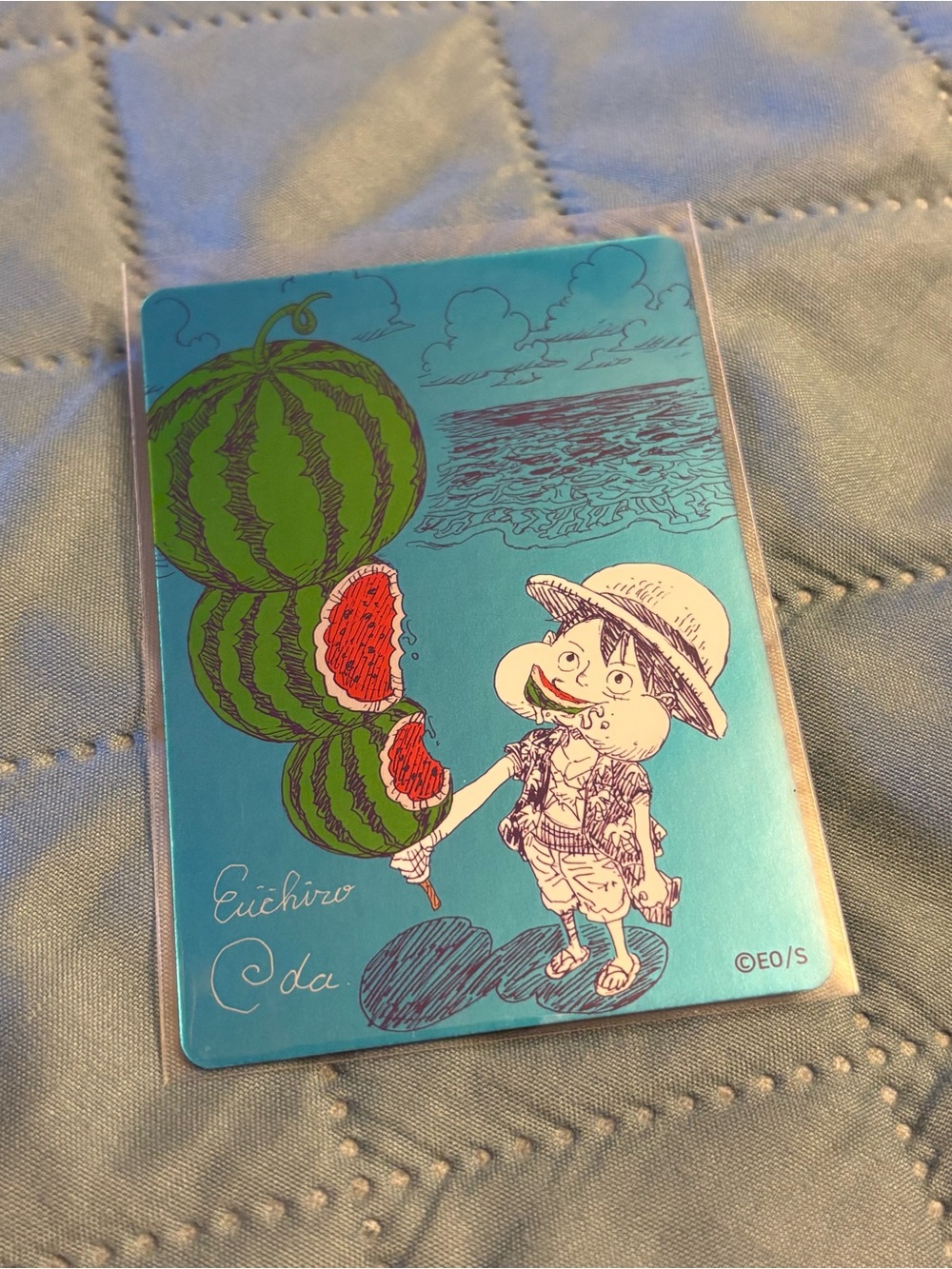 One Piece Metakira Card Luffy Watermelon NatsuComi 2026 Promo Foil